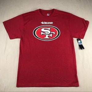 NFL San Francisco 49ers Red Graphic T Shirt Large